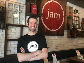 Scotts Minns is the chef at Vancouver's Jam Cafe.