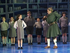 The cast of Matilda The Musical, which runs until July 14 at the Stanley Industrial Alliance Stage. Photo: David Cooper