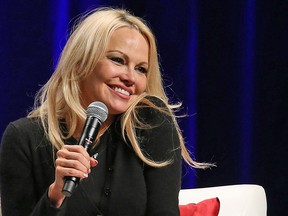 Pamela Anderson at the Calgary Expo on Sunday April 28, 2019.
