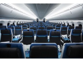 WestJet saw both its capacity, measured by available seat miles, and its traffic, measured by revenue passenger miles, climb by 5.3 per cent compared with a year ago.