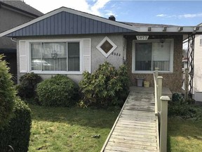 5853 Dumfries Street in East Vancouver sold for $930,000 in April, 2019.