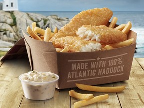 Beginning Tuesday, fish & chips will be added to the McDonald's menu across Canada for a limited time.