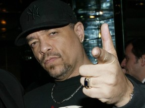 In this Dec. 15, 2003 file photo, Ice-T attends the Celebrity Bartending Bash raising money for PAX, a non-lobbying organization dedicated to ending gun violence, at Ian Schragger's Paramount Hotel in New York City. (Mark Mainz/Getty Images)