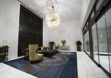 The lobby of the Hotel Vancouver Vancouver on May 22, 2019.