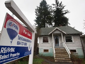 The B.C. Real Estate Association says home sales were up last month in the province.