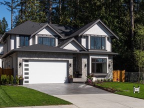 The Hometown Heroes Lottery Home in South Surrey is located next to a peaceful woodland in the Ocean Park neighbourhood.