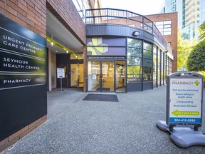 City Centre Urgent Primary Care Centre at 1290 Hornby St. in Vancouver.