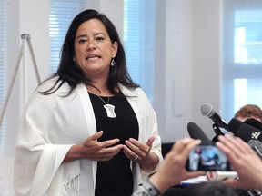 Jody Wilson-Raybould announces that she will seek re-election as an independent candidate, in Vancouver, May 27, 2019.