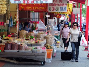 Street scenes from Vancouver's Chinatown