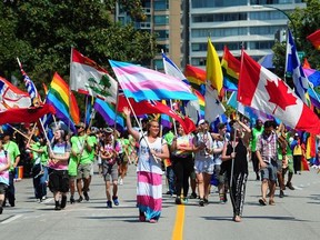 Scenes from the 40th Annual Pride Parade in Vancouver, BC., August 5, 2018.
