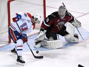 David Tendeck has started six straight games in goal for the Vancouver Giants and is expected to get the call in Game 1 on Friday when they play the Prince Albert Raiders to open the WHL finals.