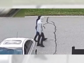 Integrated Homicide Investigation Team obtained video surveillance footage that shows two males believed to be associated to a suspect vehicle connected to the shooting death of 18-year-old Austin Grewal.