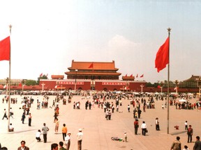 The photo for the Tiananmen Square Protests Wikipedia page. In April, China blocked the website in all available languages.