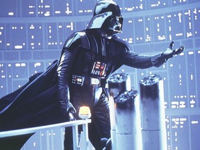 Darth Vader in the Empire Strikes Back from the Star Wars trilogy.