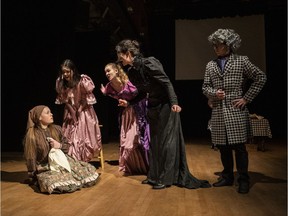 Arts Umbrella's Senior Musical Theatre Troupe performs Into the Woods at Waterfront Theatre May 17, 19, 21, 22 and 25 as part of this year's Expressions Theatre Festival (May 17-25). Photo: Albert Normandin