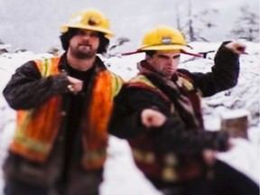 Samuel Fitzpatrick (right) was killed in 2009 when he was struck by a boulder on a construction site near Powell River. On the left is his brother Arlen, who witnessed the accident.