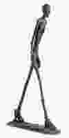 Man Walking (Version I), 1960, bronze, by Alberto Giacometti.