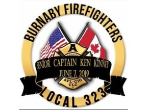 There will be a funeral procession on Willingdon Avenue in Burnaby Tuesday morning to honour Burnaby firefighter Senior Capt. Ken Kinney, who died in the line of duty.