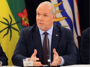 B.C. Premier John Horgan said he intends to defend the province's carbon tax at a Council of the Federation meeting in Saskatoon on July 10, 2019.