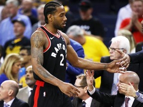 Kawhi Leonard still has not had a signature game in NBA Finals. GETTY IMAGES