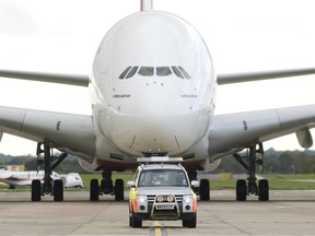 The group boarded a flight from Manchester to Las Vegas on March 24, 2018 and were headed to a stag party before getting too rowdy. Greater Manchester Police hope the mens' punishment deter others from being disruptive on flights.