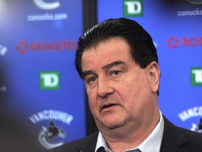 Vancouver Canucks General Manager Jim Benning