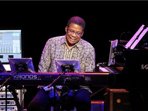 Jazz legend Herbie Hancock is pictured at the 2013 TD Vancouver International Jazz Festival.