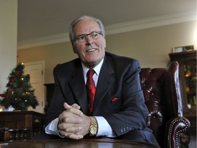 Former B.C. premier Bill Vander Zalm at his Ladner home in 2011.