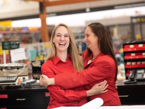 Theresa Handel (left) and Allison Kilby are part owners of the family’s hardware business that has been in Campbell River since 1937.