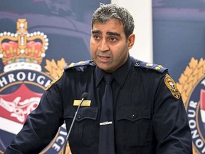 Victoria police Chief Del Manak.