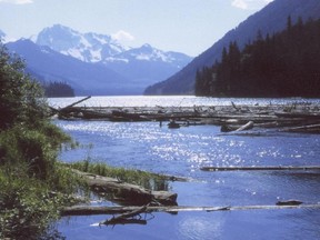 Duffey Lake, one of the stops on the long way around between Whistler and Vancouver.