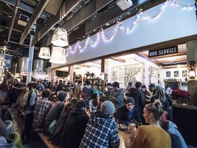 Backcountry Brewing's massive tasting room and kitchen draws a crowd most nights of the week.