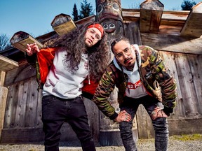 Acclaimed Haisla rap duo of Darren "Young D" Metz and Quinton "YUng Trybez" Nyce, known as Snotty Nose Rez Kids, have been shortlisted for the 2019 Polaris Prize.