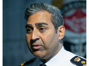 Victoria Police Chief Del Manak.