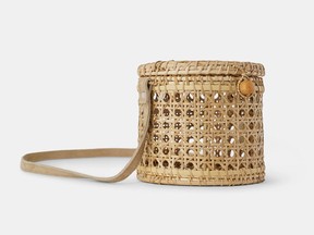 Cross-body wicker basket bag, $89.90 ($39.99) at Zara, zara.com.