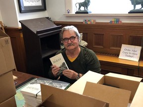 Glen A. Moffor, author of Along the E&N: A Journey Back to the Historic Hotels of Vancouver Island.