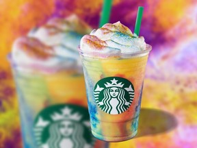 Starbucks is rolling out a new Tie-Dye Frappucino this summer, beginning July 10, 2019 until supplies last.