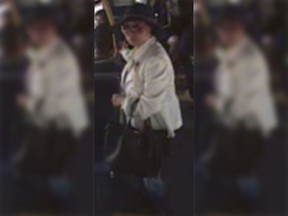 Homicide police are searching for a key witness in their investigation of a fatal bus stabbing.