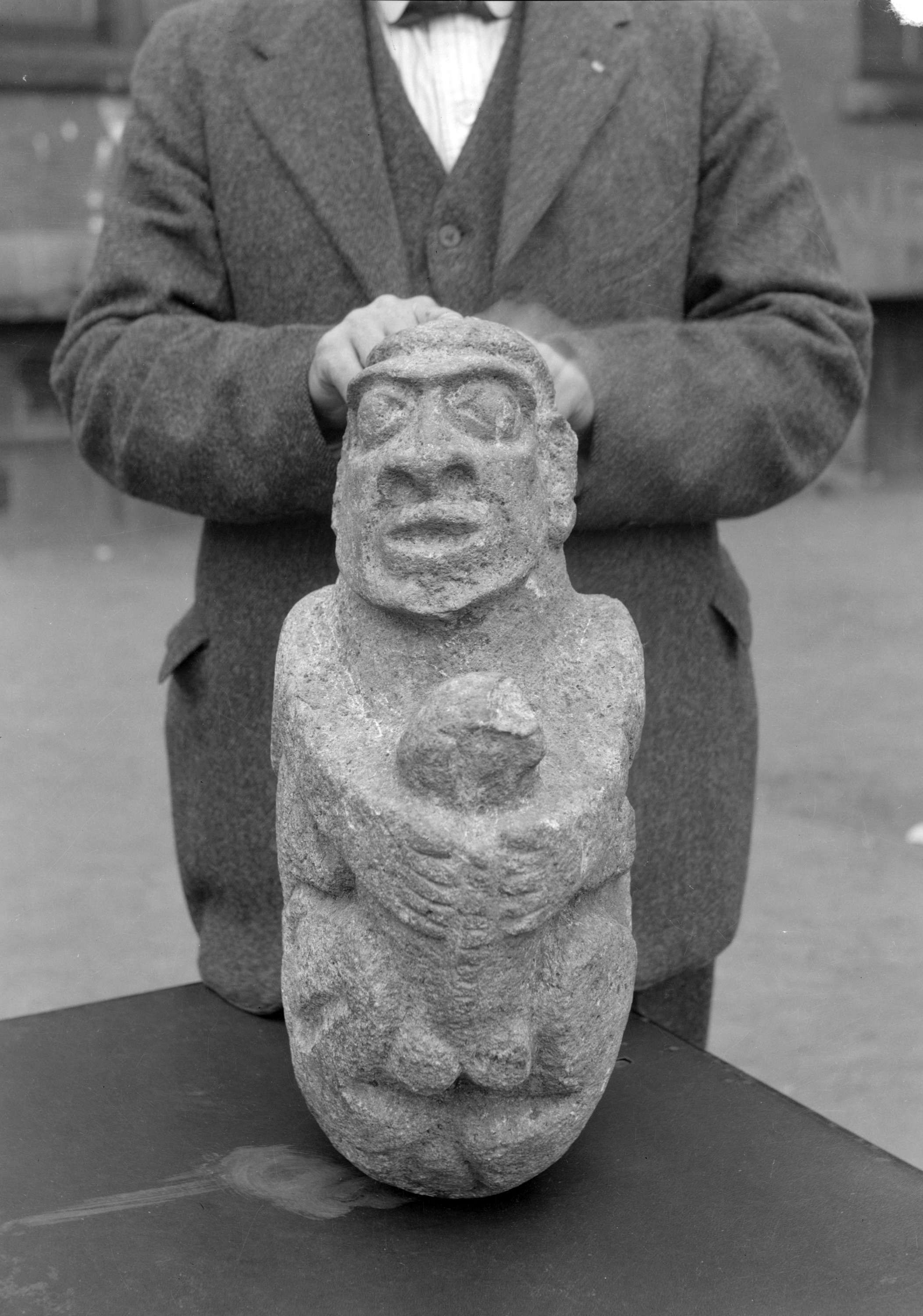 This Week in History 1921 An ancient carving is unearthed in Sechelt