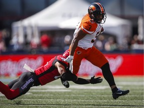 John White of the B.C. Lions has stepped up his running game and should be one of the keys when his CFL squad faces the Edmonton Eskimos Thursday at B.C. Place Stadium.