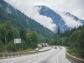 The Carolin Bridge will undergo deck replacement and concrete repairs, requiring lane closures on the Coquihalla about 25 kilometres north of Hope.