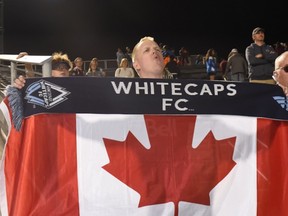 Kristian Aug was the sole Vancouver Whitecaps supporter in the stands when the team visited Colorado on May 5, 2017.