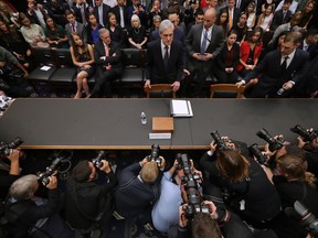 Former Special Counsel Robert Mueller arrives before testifying to the House Judiciary Committee about his report on Russian interference in the 2016 presidential election in the Rayburn House Office Building July 24, 2019 in Washington, DC.