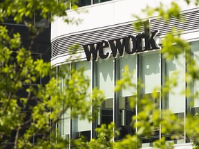 A WeWork location in Boston, Massachusetts.