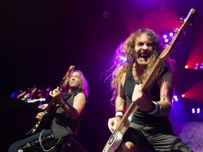 Dave Murray and Steve Harris of Iron Maiden will perform at Rogers Arena on September 3.