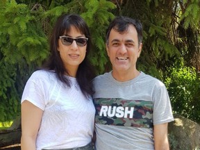 Iranian-born B.C. resident  Saeed Malekpour, pictured with his sister Maryam Malekpour, has returned to Vancouver after being imprisoned and allegedly tortured in his home country for 11 years.