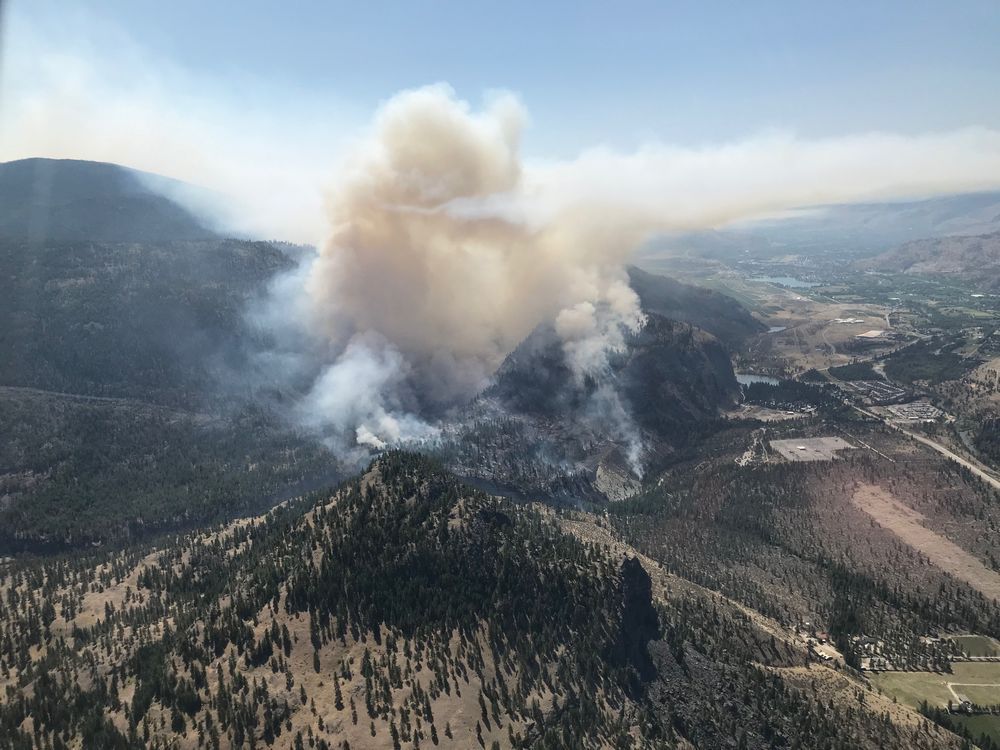 Eagle Bluff Wildfire Near Oliver Has More Than Tripled In Size 