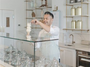 Mark Tagulao, the owner of La Glace in Vancouver.