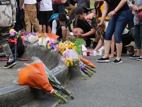 Friends and family mourned a boy, identified on social media as Carson Crimeni, at a vigil held Aug. 8 at the Walnut Grove Skate Park.