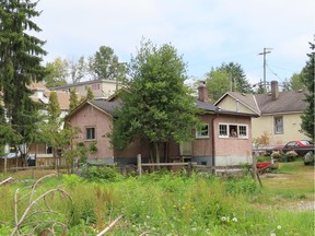 Maple Ridge, B.C. - Two properties at 22352 and 22362 St. Anne Avenue, in Maple Ridge, were bought by Hells Angel Suminder "Ali" Grewal in January 2018 after he obtained a high-interest mortgage from a private lender. One of the properties is a vacant lot, the other has a house on it. Grewal was murdered Aug. 2 in South Surrey. (KIM BOLAN PHOTO) (FOR KIM BOLAN STORY) [PNG Merlin Archive]